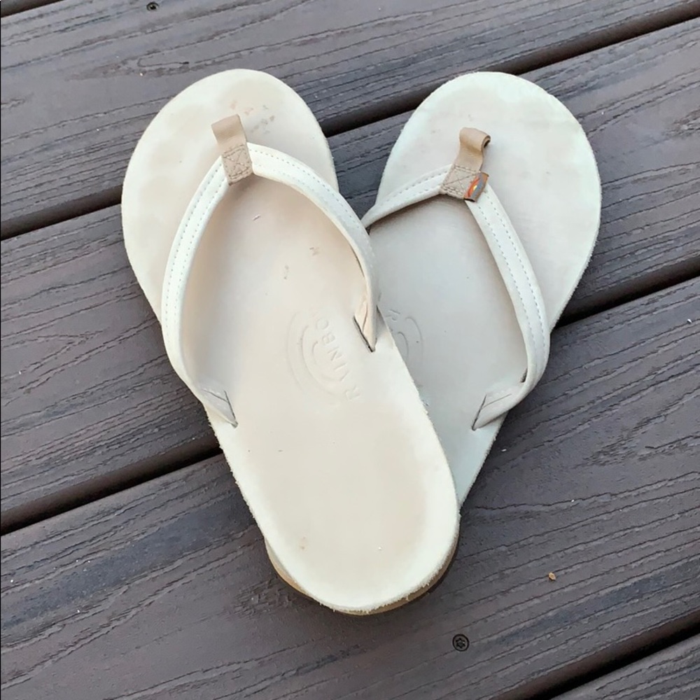 Rainbow Women’s Flip Flops, size 10